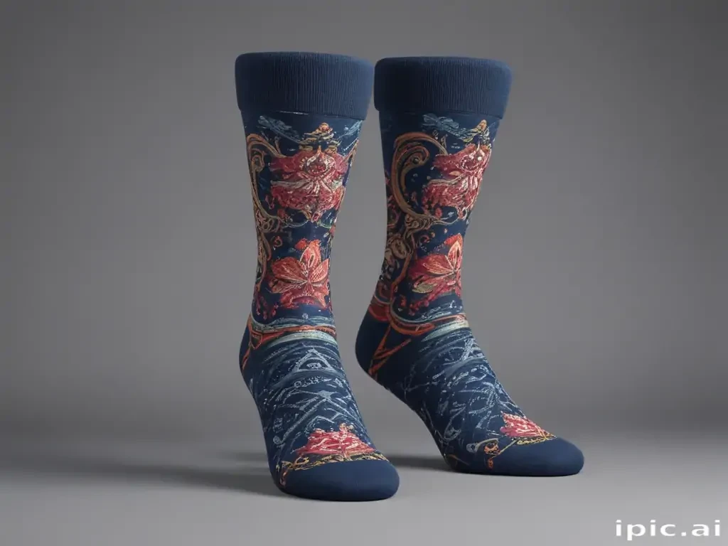sock mockup