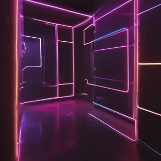 neon background aesthetic