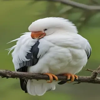 preening