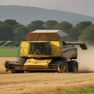 combine harvester