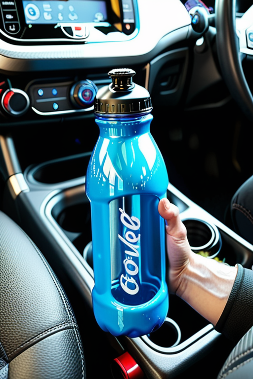 large water bottle that fits in cup holder