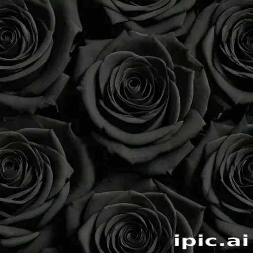 black roses background