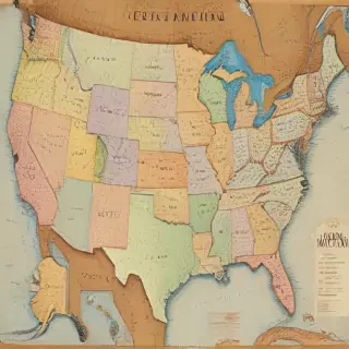 mapa usa