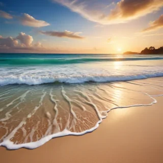 summer beach background