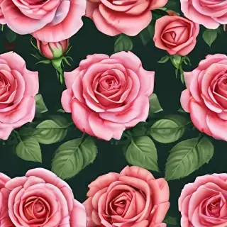rose border