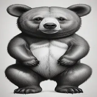 bear drawlings