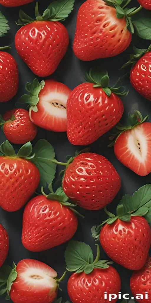 aesthetic strawberry wallpaper
