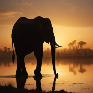 elephant silhouette