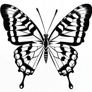 butterfly drawing png