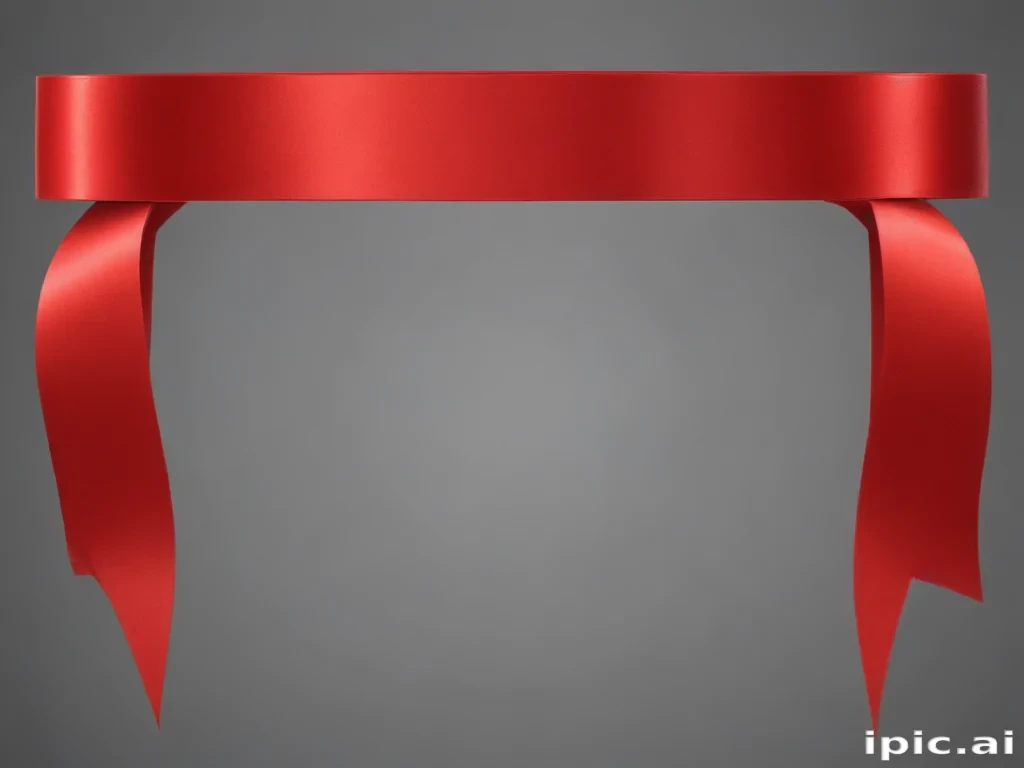 red ribbon png