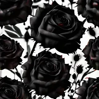 black roses background