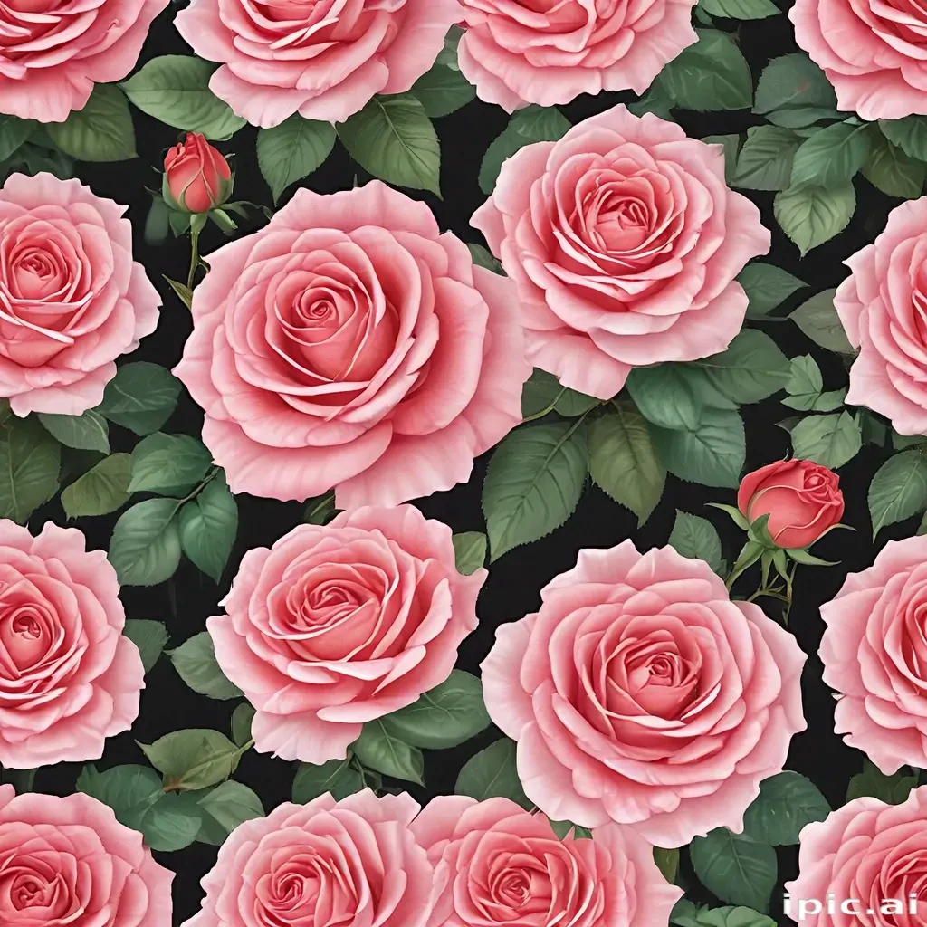 rose border