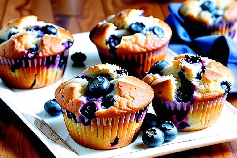 recipe for buttermilk blueberry muffins