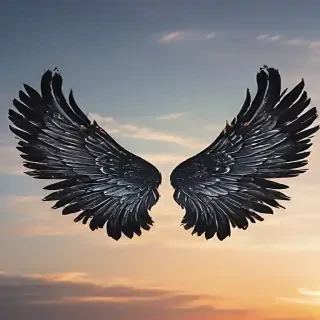 wings with background