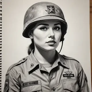 army drawings