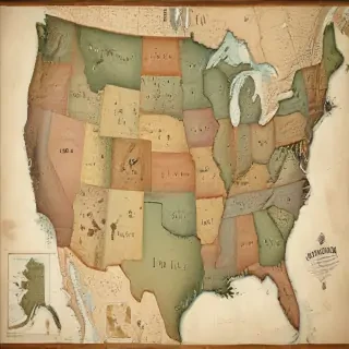 america map
