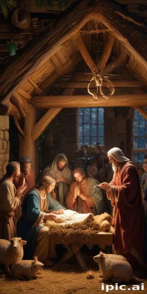 manger scene images free