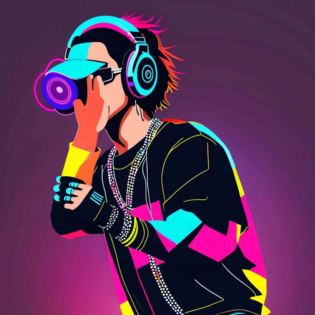 new animation character that loves music who is a raver
