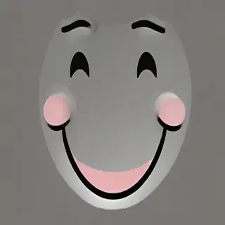 happy face transparent