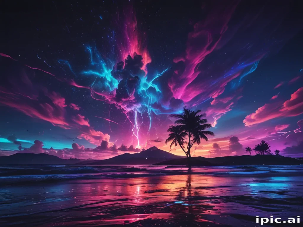 cool neon wallpapers iphone