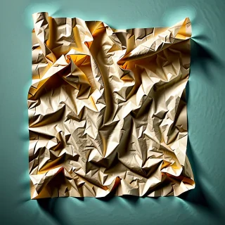 wrinkled paper png
