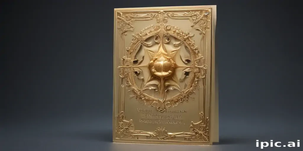 holding card