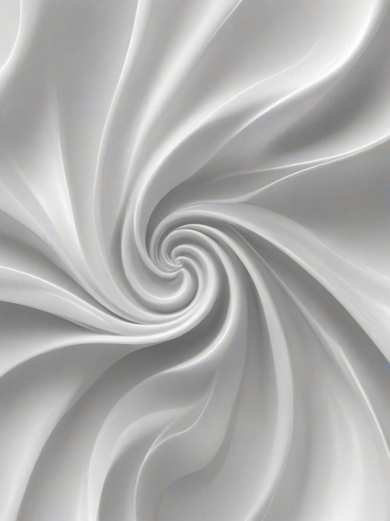 create a smooth, abstract image with swirling white patterns and gradients giving a sense of depth and movement