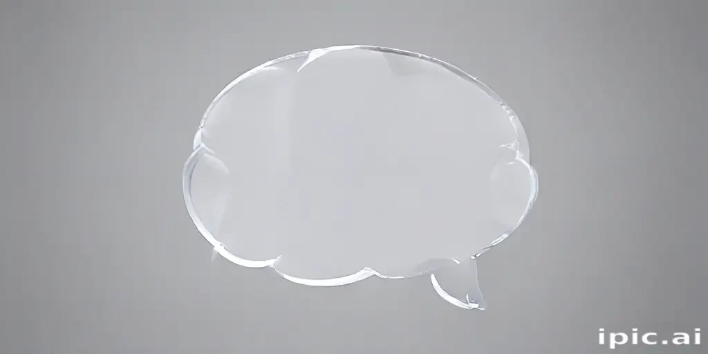 transparent thought bubble