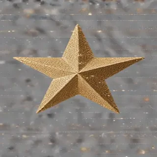 glitter star png