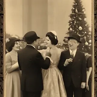 vintage new years images
