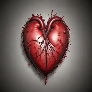 real heart wallpaper