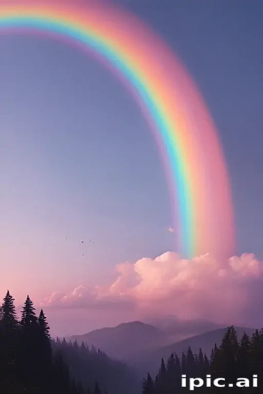 aesthetic wallpapers rainbow