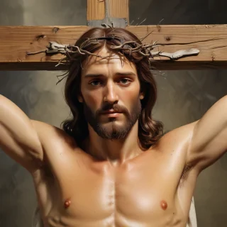 pic of jesus christ on cross