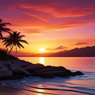 sunset wallpaper for phone