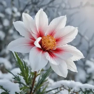 winter flower wallpaper background