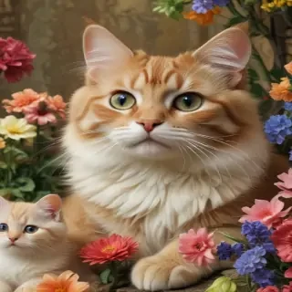 wallpaper with cats