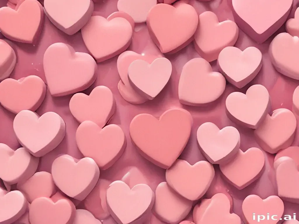 heart background aesthetic