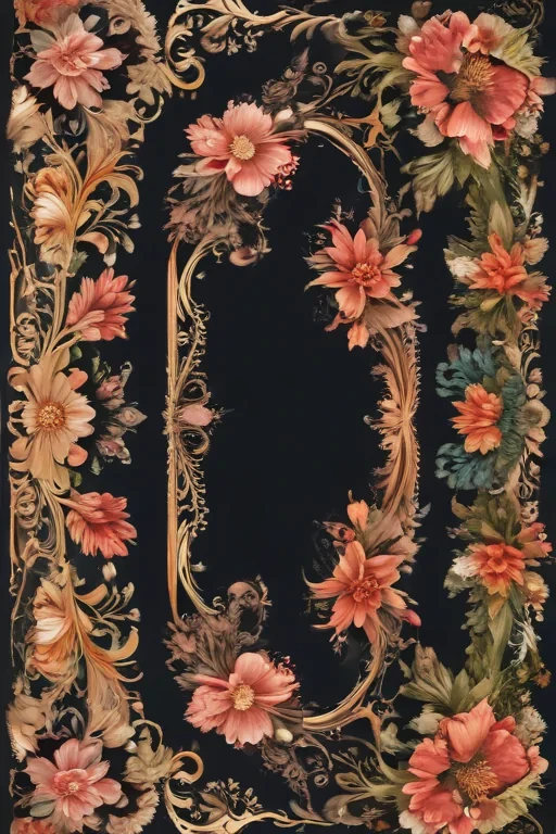 floral page borders