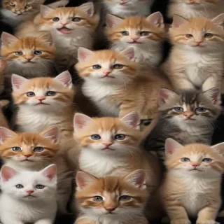 kittens transparent background