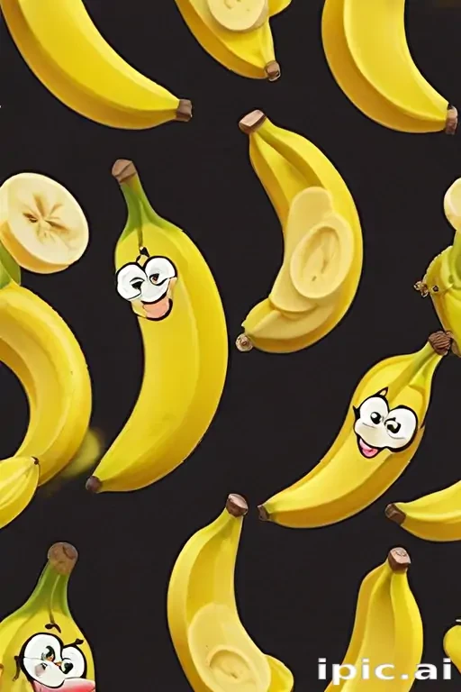 cartoon banana