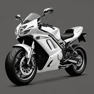 motorcycle clipart black and white