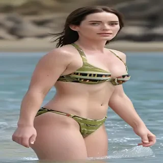 emily blunt in bikini