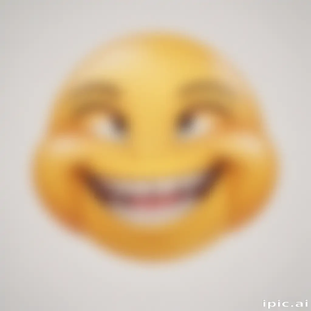 transparent laughing emoji
