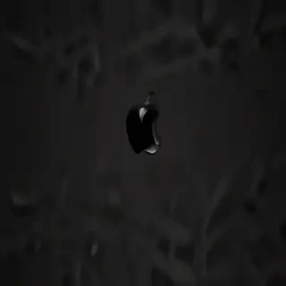 black ios wallpaper
