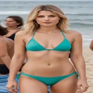 m�lanie laurent bikini