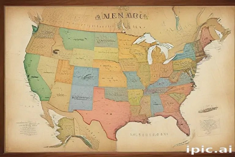map of america