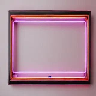 neon frame
