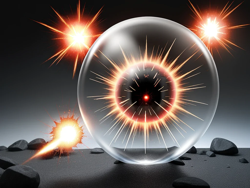 explode transparent