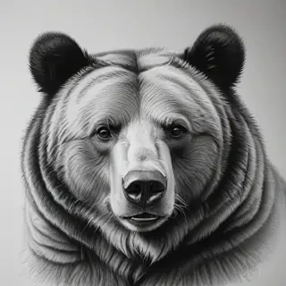 bear drawing