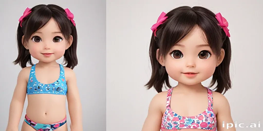 kids bikini ai
